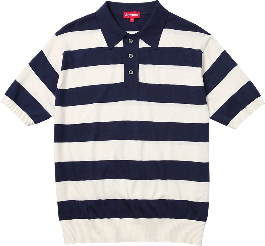 Striped Polo Sweater view 2